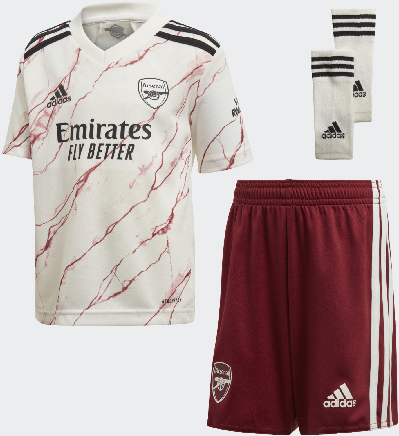 Adidas FC Arsenal Away Mini Kit 2021 a € 28,22 (oggi ...