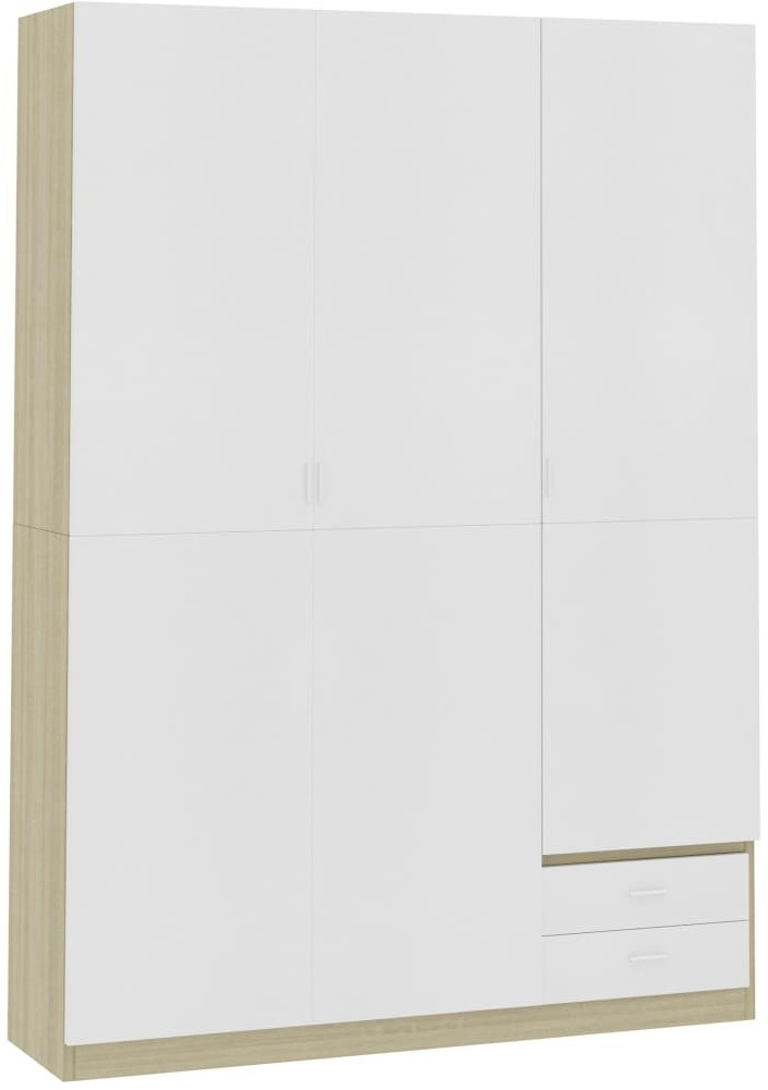 VidaXL Armoire 3 portes 120 x 50 x 180 cm