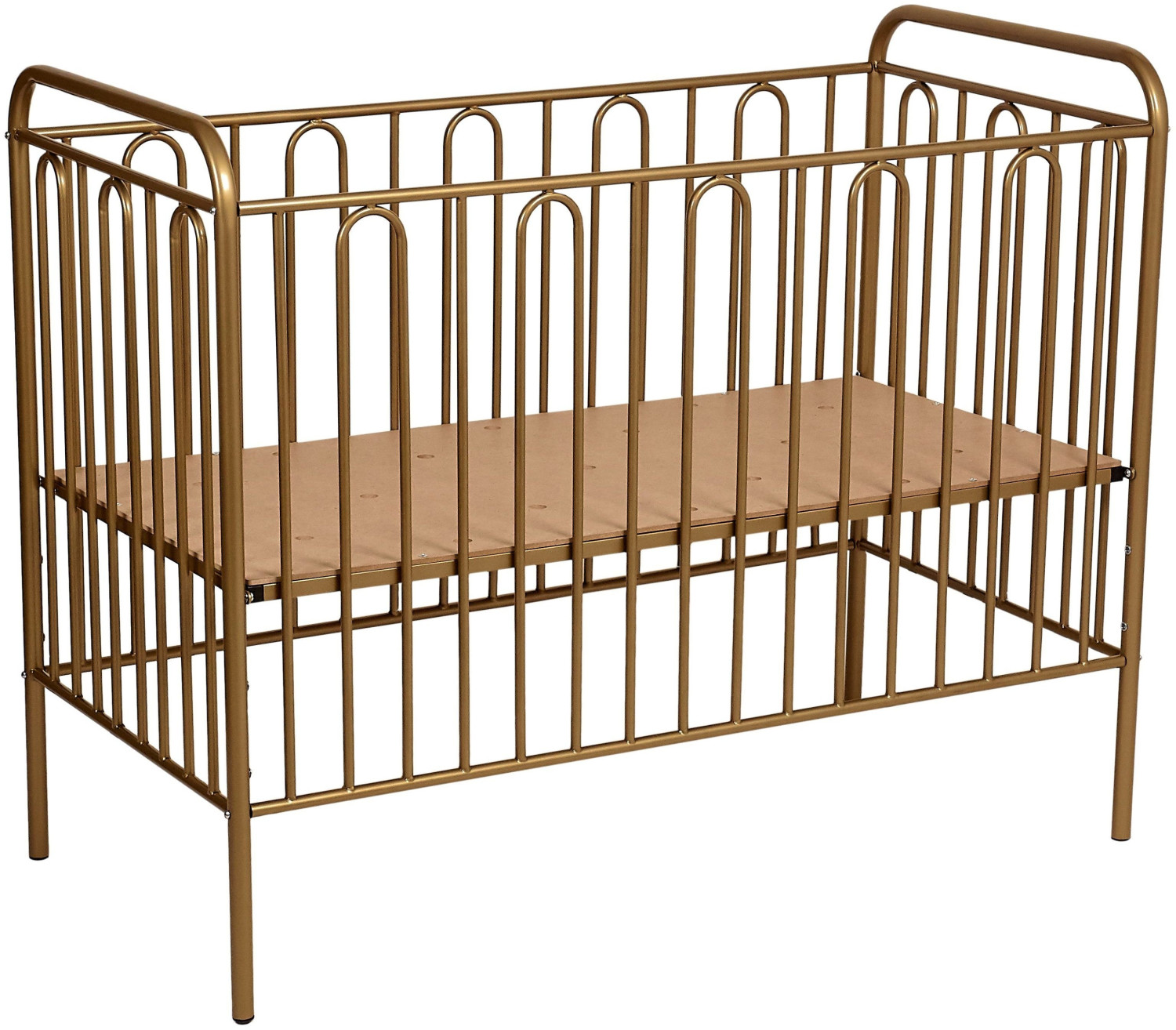 Polini Kids Baby Cot Metal Vintage 110 bronze