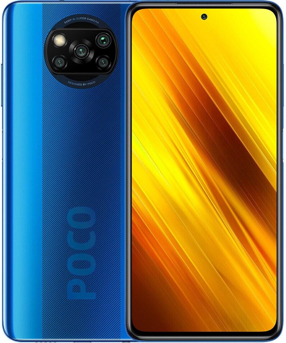 Xiaomi Poco X3 NFC 64 Go bleu