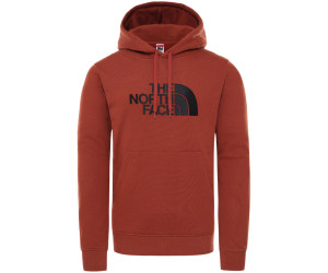 north face hoodie red and black