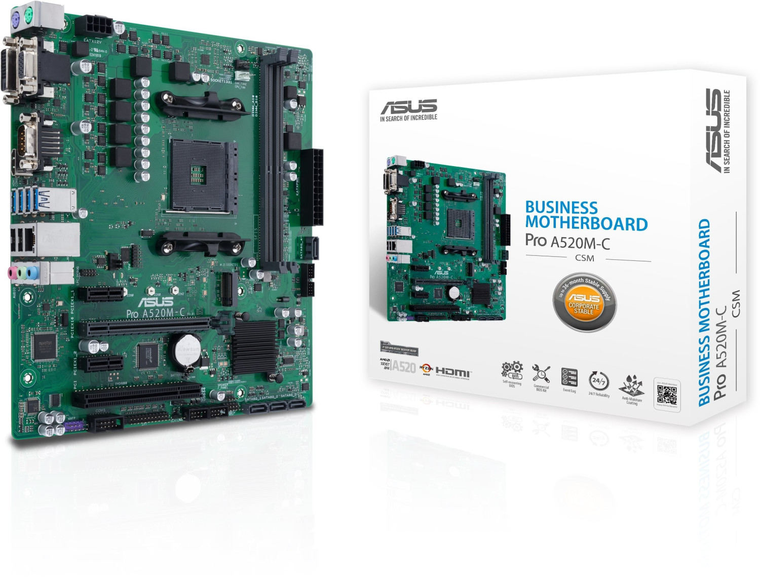 Asus Pro A520M-C/CSM