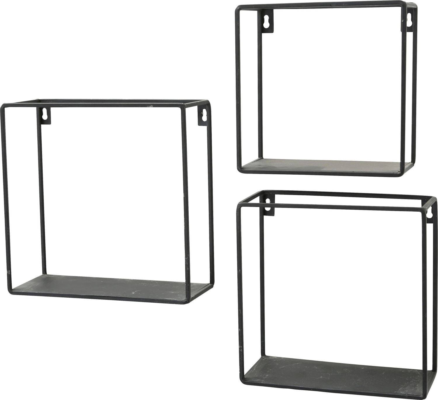 Boltze Franco Cube Set of 3 Black