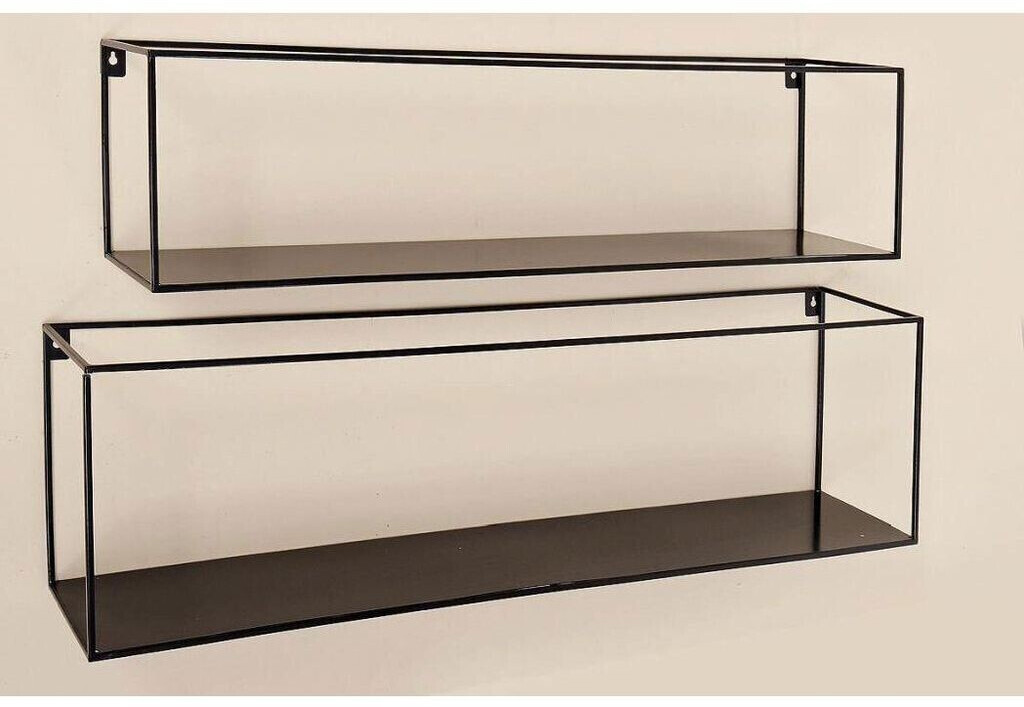 Boltze Franco 70x18cm, 78x22cm Black Set of 2