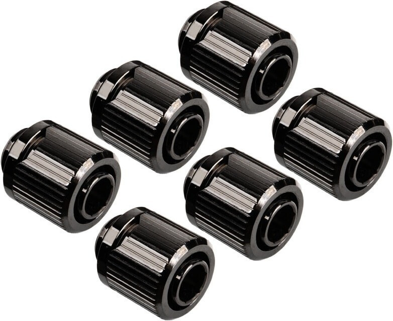 EK Water Blocks EK-Quantum Torque 6-Pack STC 10/13 - Black Nickel