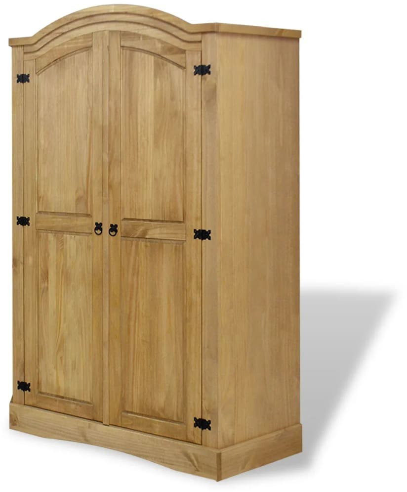 VidaXL Armoire pin mexicain 2 portes gamme corona