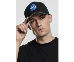Schwarz erhältlich in zwei Größen Mister Tee NASA Logo Flexfit Cap