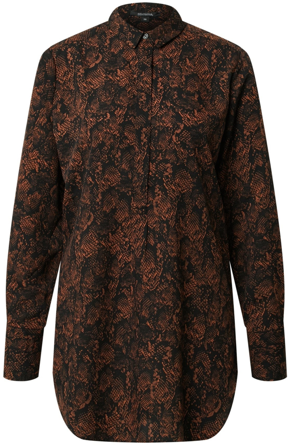 Comma Chiffon Blouse (85.899.11.1333) black aop