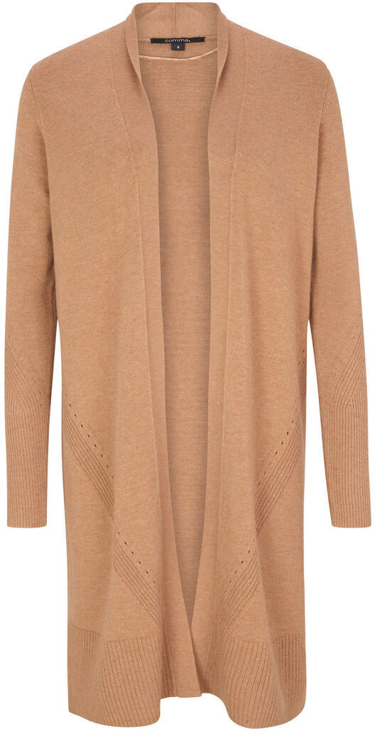 Comma Fine knit cardigan (85.899.64.1311) camel melange