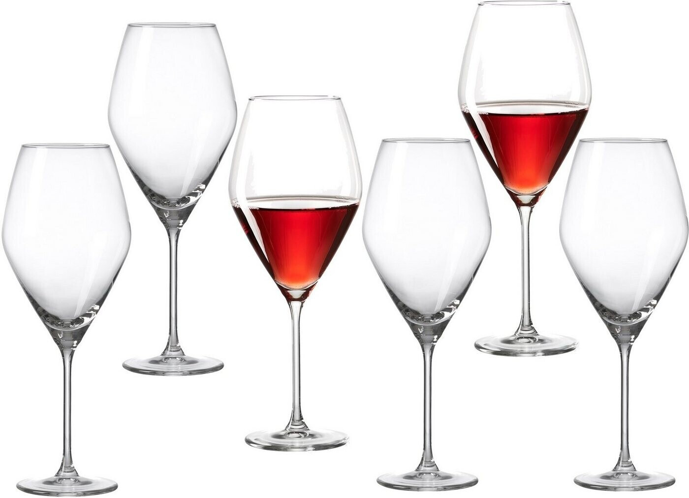 Ritzenhoff & Breker Port wine glass Salsa (6 pcs), (Burgundy glass), robust and crystal clear