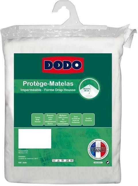 DODO Alèse imperméable Jade 160 x 200 cm