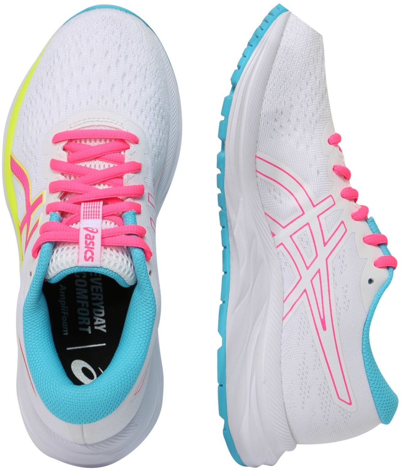 Buy Asics GelExcite 7 Women white/safety yellow from £76.16 (Today