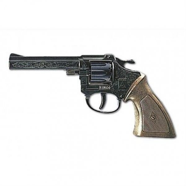 Sohni-Wicke 8 Shot Pistol Ringo Revolver 19 cm schwarz Langlauf