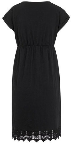 Mamalicious Mlaletta Tess S/S Jersey Short Dress 2f (20011257) black