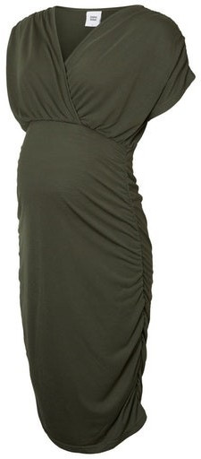 Mamalicious Mlpilar S/S Jersey Abk Dress 2-Pack  V (20008290) thyme