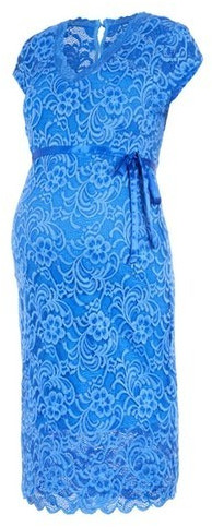 Mamalicious Mlnewmivana Cap Jersey  Dress  A. (20011316) dazzling blue