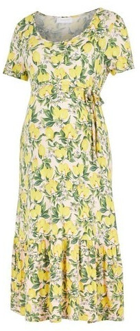 Mamalicious Mldeana S/S Jersey Midi Dress (20011039) gossamer pink
