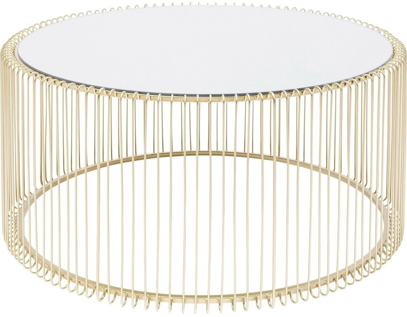 KARE Wire Uno Ø80cm Brass