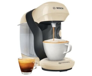 Bosch Tassimo Style TAS1107 Cafetera de cápsulas, más de 70 bebidas,  totalmente automática, apta para todas las tazas, ahorra espacio, 1400 W,  color crema : : Hogar y cocina