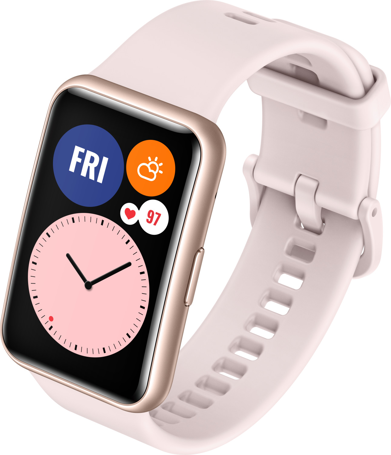 huawei watch fit sakura pink smartwatch