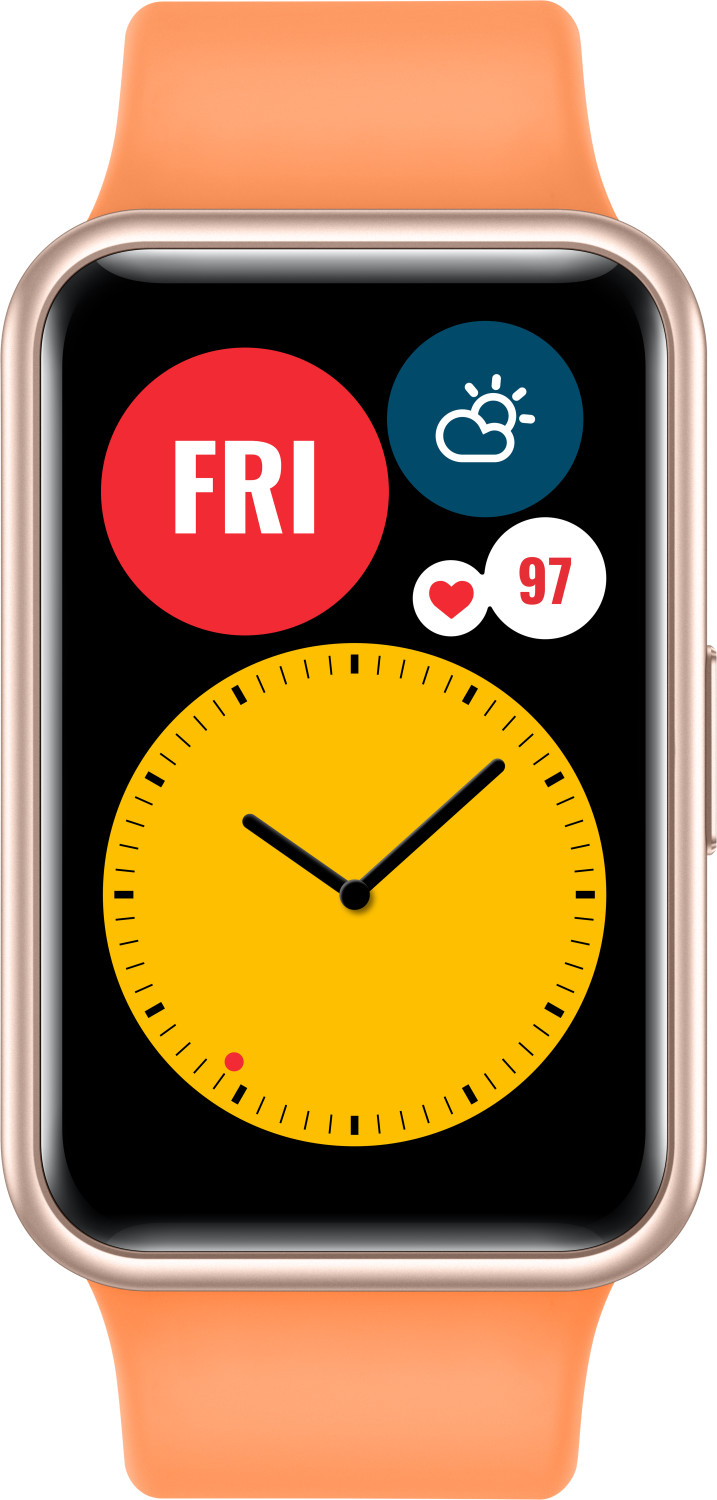 Huawei fit new arrivals orange