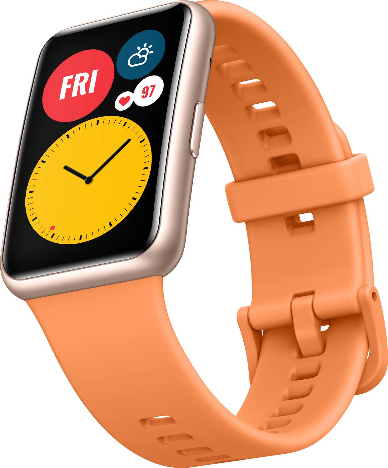 Huawei Watch Fit orange au meilleur prix sur idealo