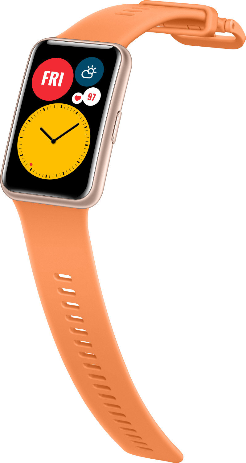 Huawei Watch Fit orange au meilleur prix sur idealo