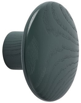 Muuto The Dots Wood Ø 9cm dark green
