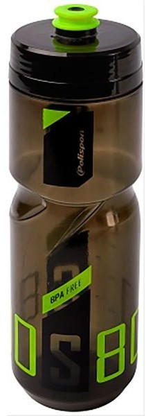 Polisport S800 (800ml) Clear / Black / Lime