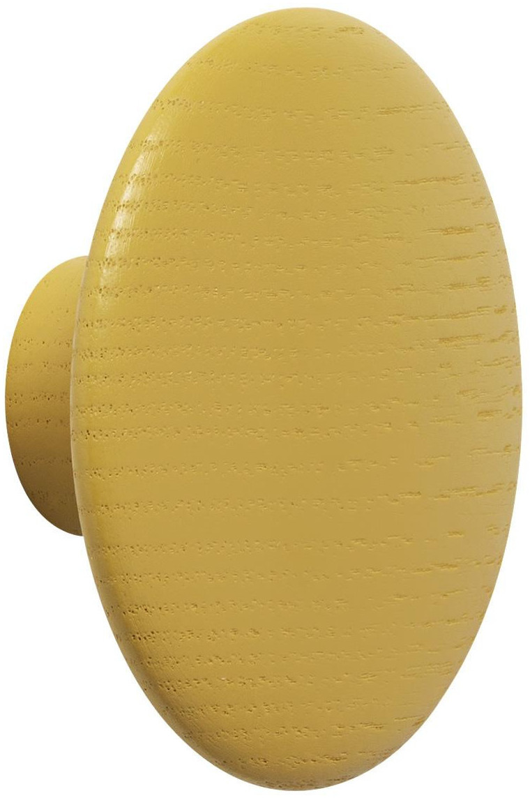 Muuto The Dots Wood Ø 6,5cm  mustard