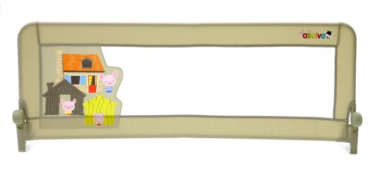 Asalvo Bed Guard 2 in 1 150 cm Tres cerditos