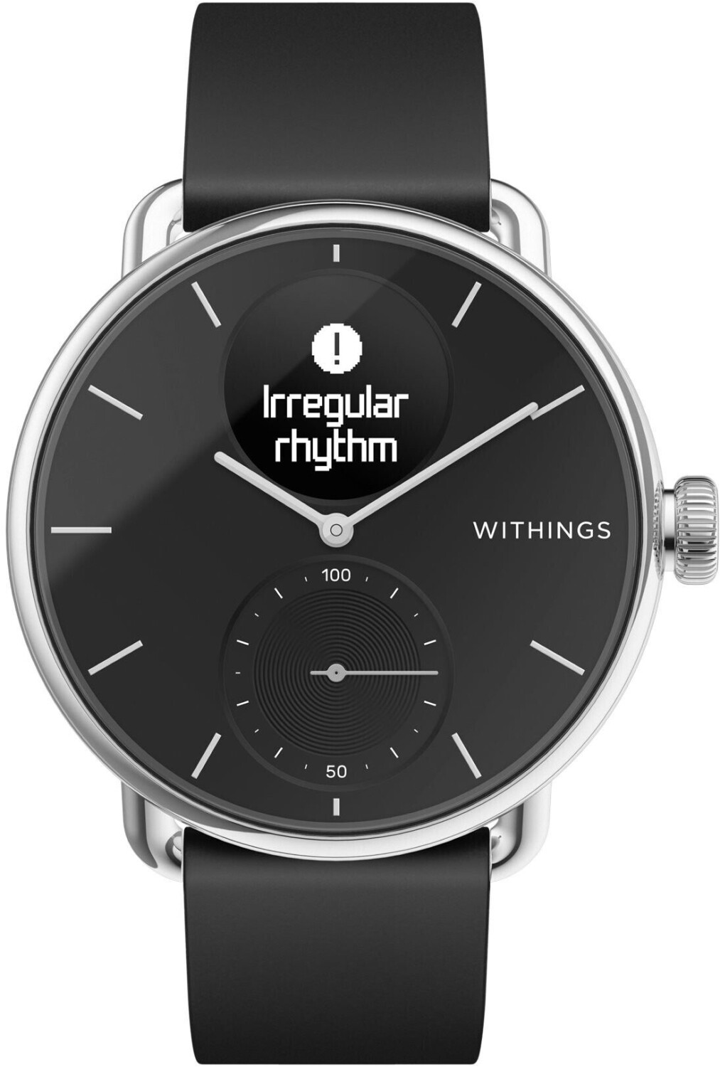 Withings ScanWatch 42mmモデル ブラック - 腕時計(デジタル)