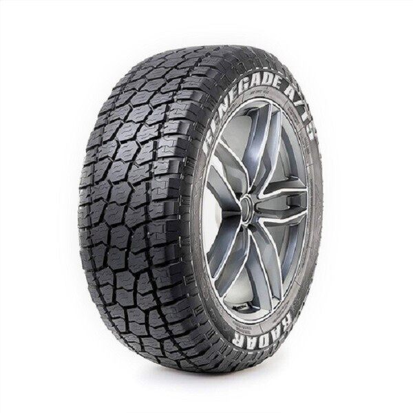 ○新品 Radar レーダー AT-5ホワイトレター 265/70R18インチ 10PR 124