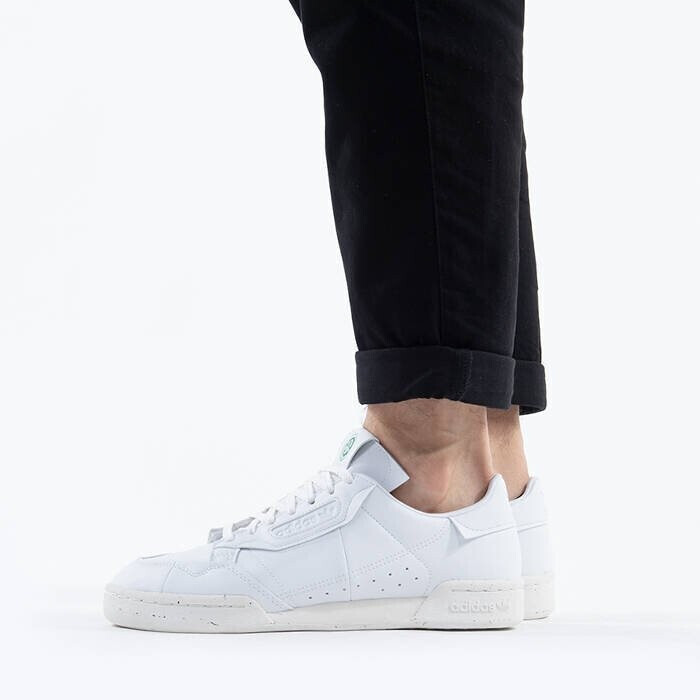 adidas continental 80 off white green