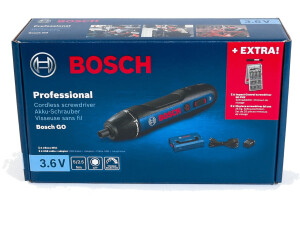 3,6 V 2018 Elektrischer Bosch Go Akku-Schraubendreher Set 33bit USB-Ladekabel 