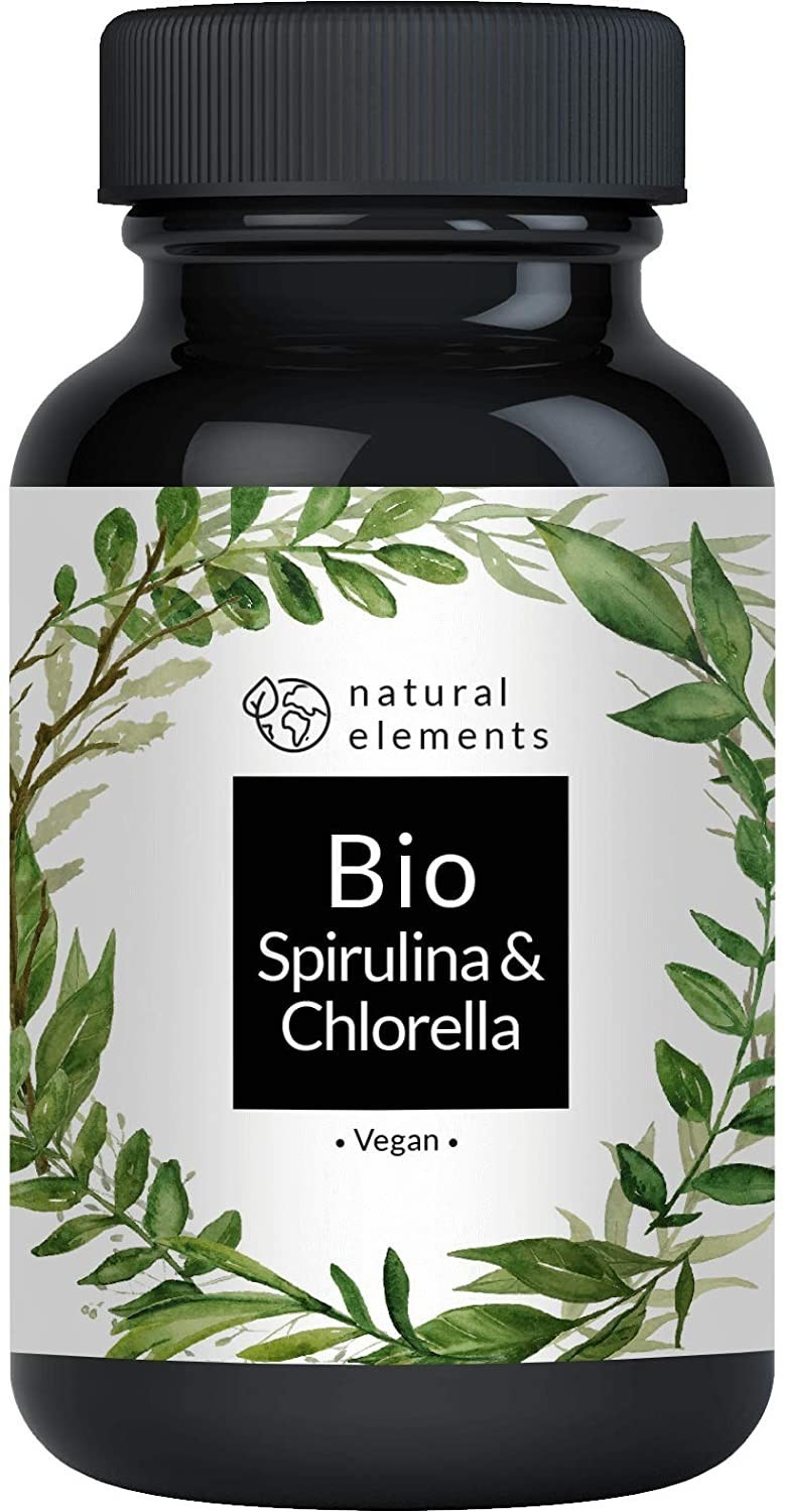 Natural Elements Bio Spirulina And Chlorella Tabletten 500 Stk Ab 2199 € Preisvergleich Bei 1681