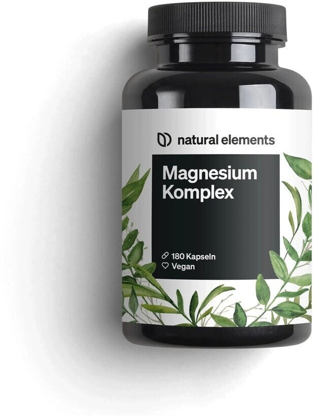natural elements Magnesium Komplex Kapseln (180 Stk.) ab 16,09