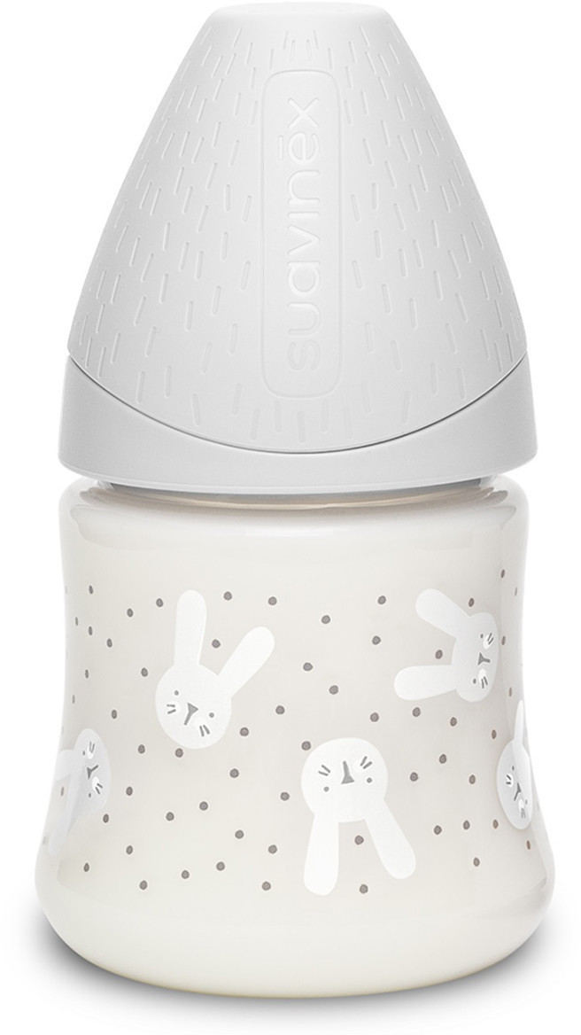 Suavinex Biberon 150 ml Premium lapin gris