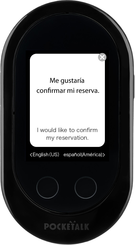 Pocketalk W Black