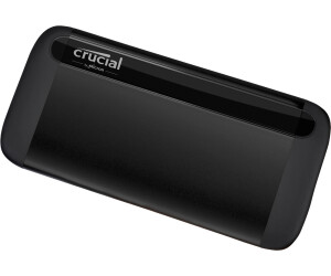 Disque SSD externe portable Crucial X8 USB 3.2 2 To Noir - SSD externes -  Achat & prix