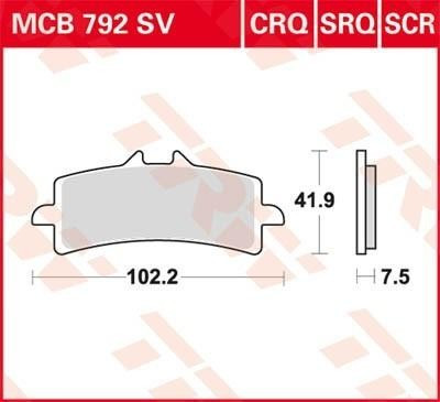 TRW MCB792SCR