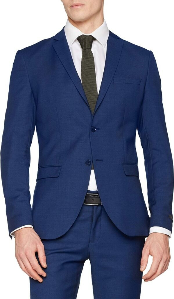 Blazer Homme Croisé Jack & Jones - Coupe Super Slim Fit - Molleton Doux - Style Décontracté Chic