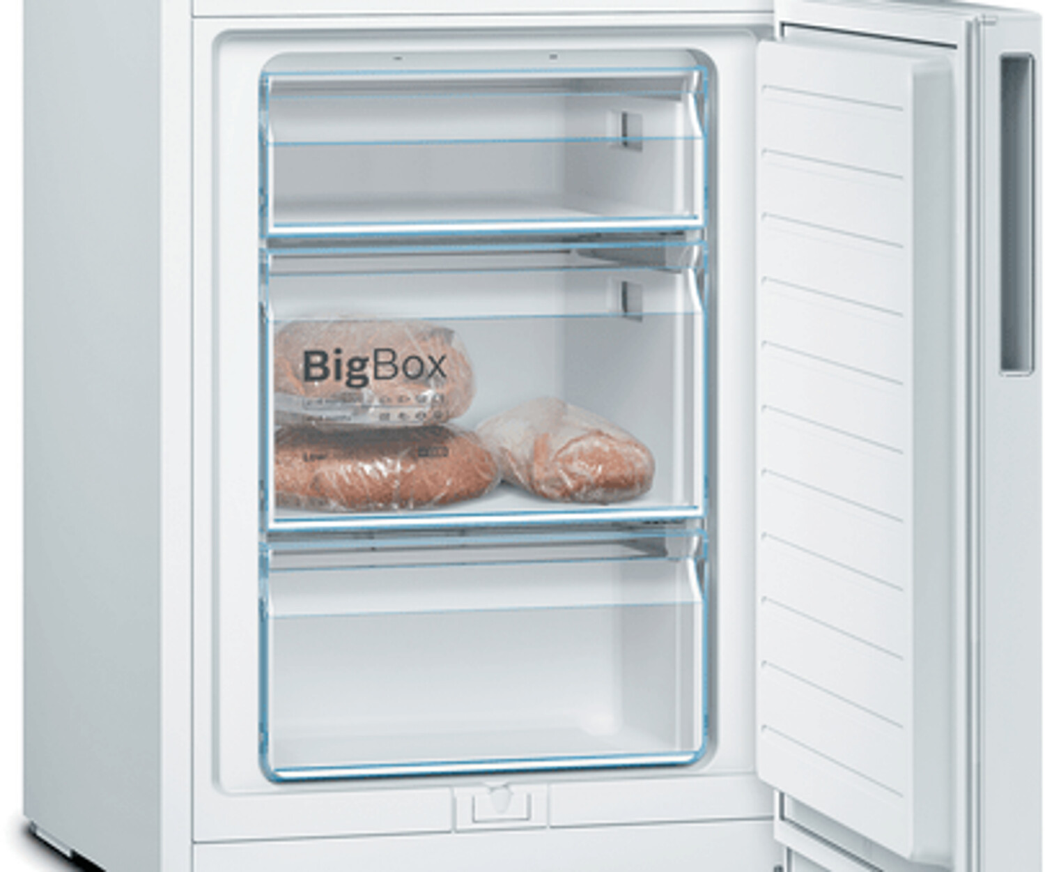 Refrigerateur - Frigo Bosch Kgv33vweas - Congélateur Bas - 286l (192+94) -  Froid Bra à Prix Carrefour