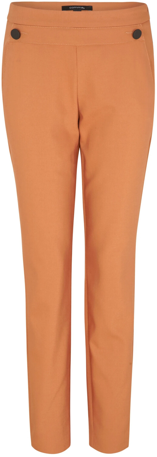 Comma Slim fit: cigarette trousers (85.899.73.1083) camel