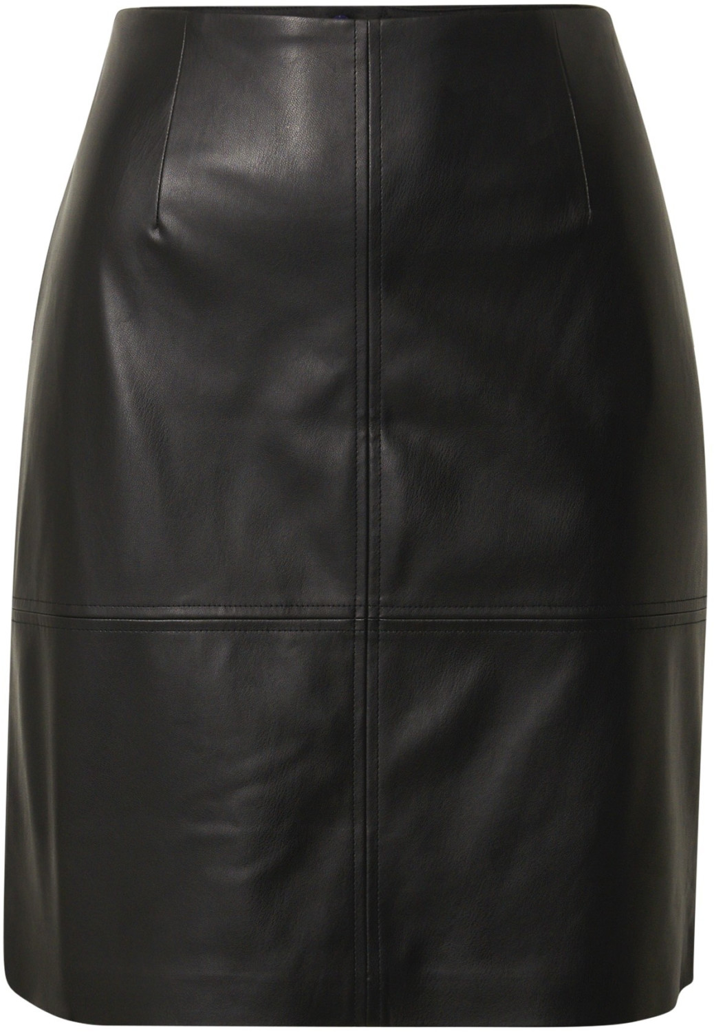 Comma Faux Leather Skirt (85.899.78.1071) black