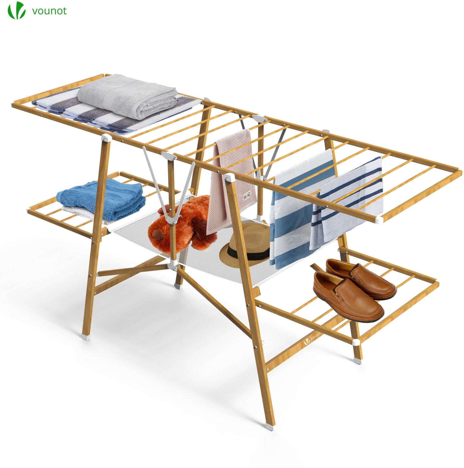 Vounot Séchoir pliable grande capacite