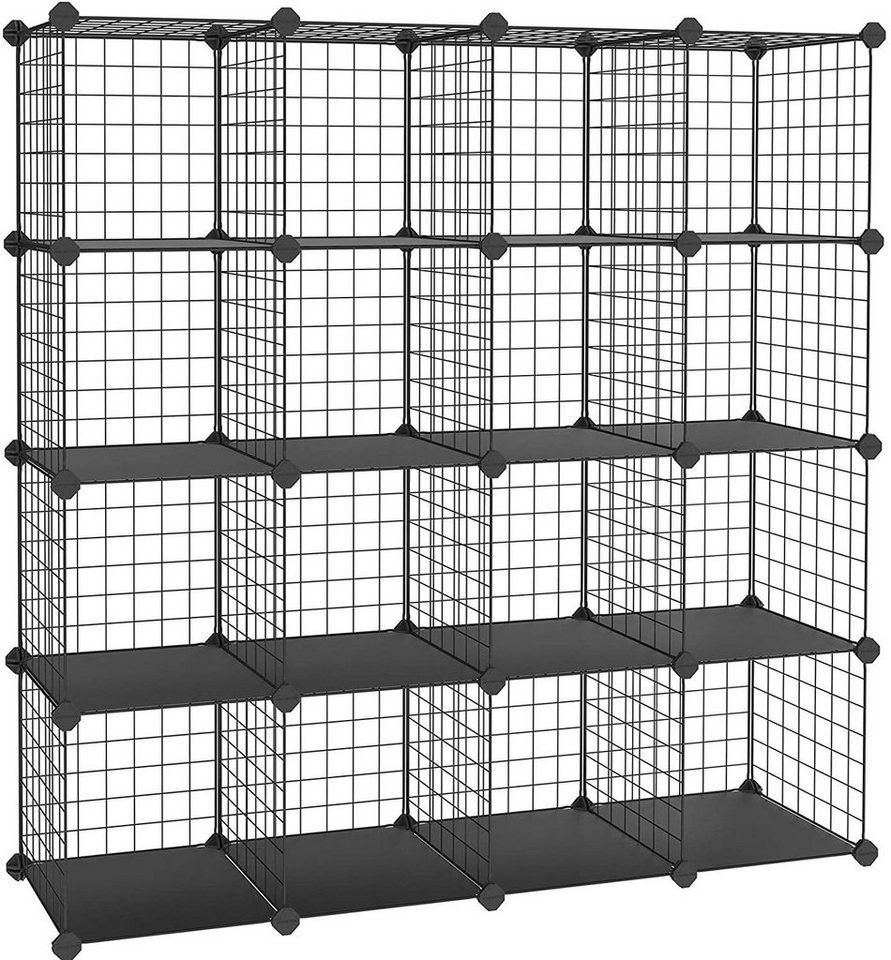 Songmics LPI44 123x123x32 cm Black