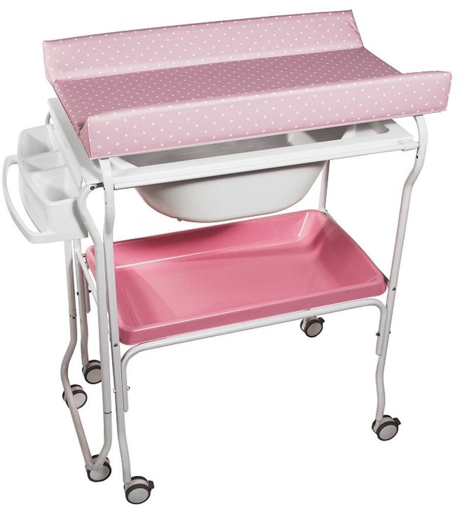 Plastimyr Removable Bathtub Liv Pink Dots