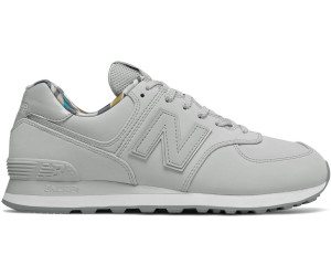 new balance 574 light slate with light aluminum