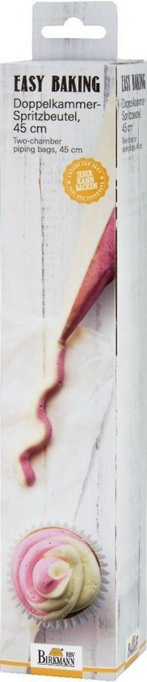 Birkmann Piping bag Easy Baking double chamber 45 cm